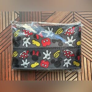 Harveys Seatbelt x Disney Mickey Minnie Mouse Love You to Pieces Coin Purse- NIP